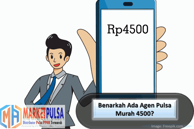 Benarkah Ada Agen Pulsa Murah 4500?