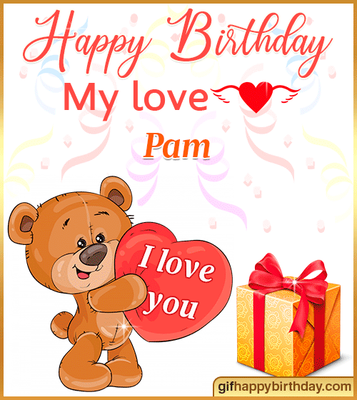 55+ Best Happy Birthday Pam GIF (2023) Images, Wishes & Quotes - Birthday  Cakes 2023