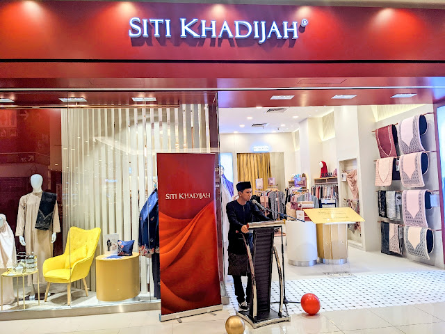 Telekung Siti Khadijah Rasmikan Butik Baharu di Aeon Mall Shah Alam