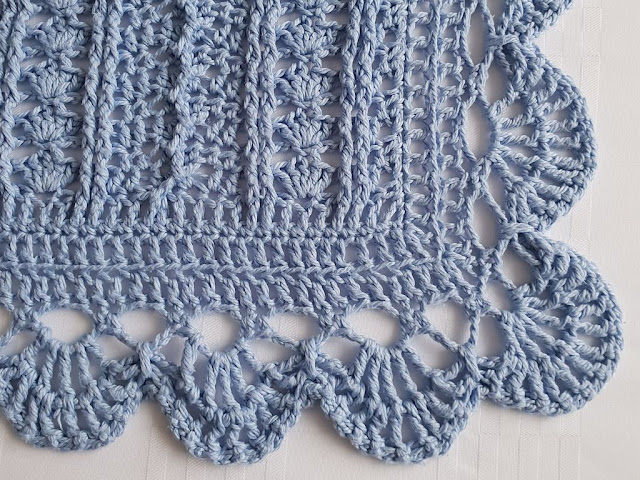 Mayflower baby blanket