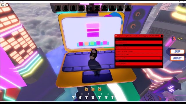 Roblox Logitech Song Breaker Awards Script (AutoCollect All Coins, Teleport To The Last Coin)