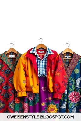 Trendy Pattern Mixing Outfits