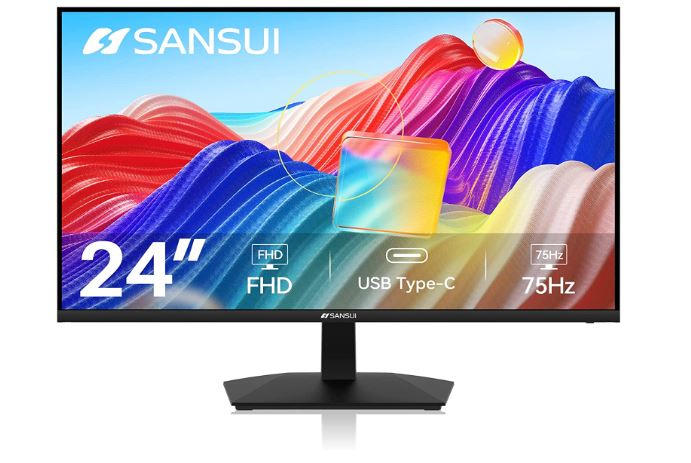 SANSUI ES-24F1 24 inch 1080p FHD PC Monitor