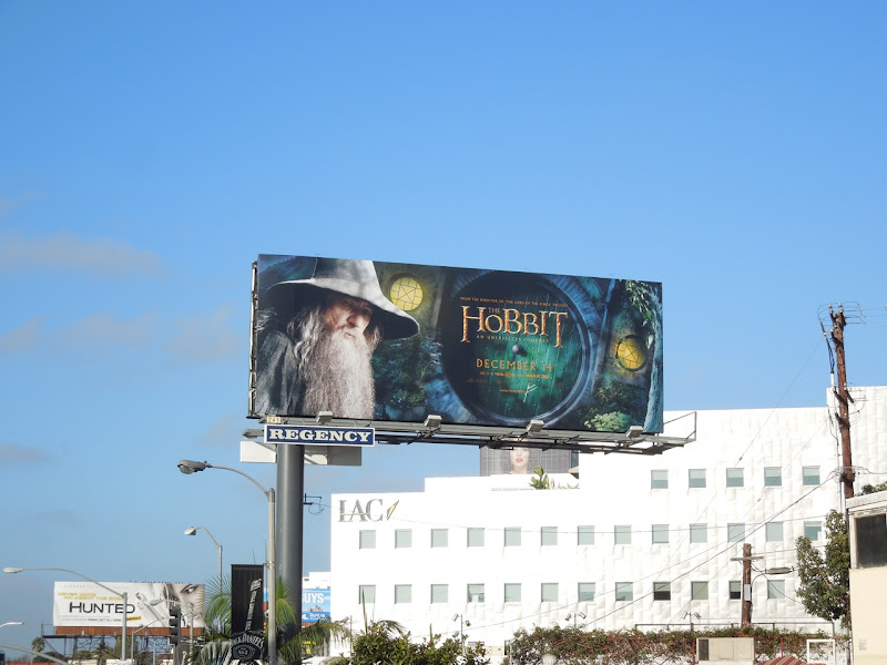 Hobbit movie billboard