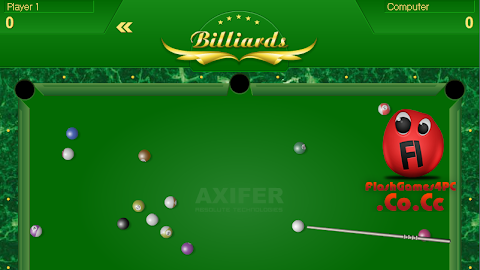 Dowloand Billiards Flash Game