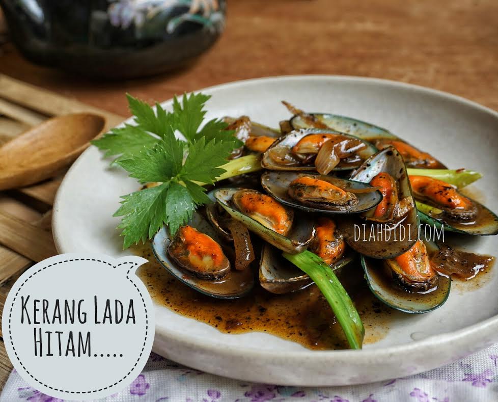 Diah Didi S Kitchen Kerang Hijau Lada Hitam