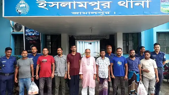 ইসলামপুরে নাশকতা মামলায় বিএনপির ৯জন নেতাকর্মী আটক