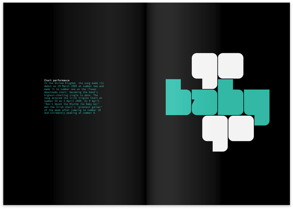 big bold typography