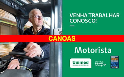 Unimed abre vaga para Motorista em Canoas