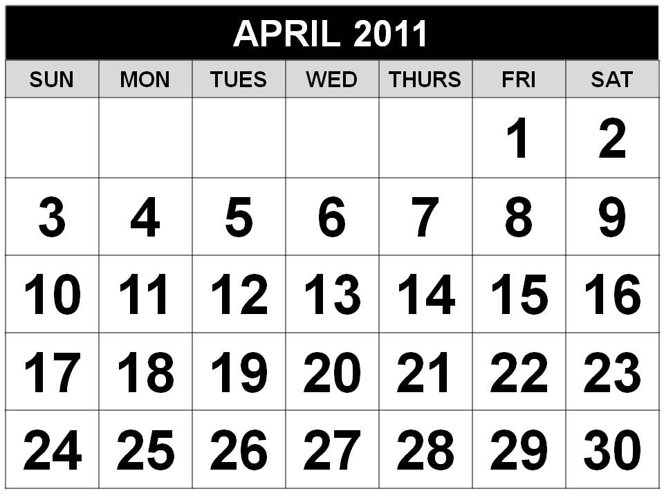 may calendar 2011 canada. april calendar 2011 canada.