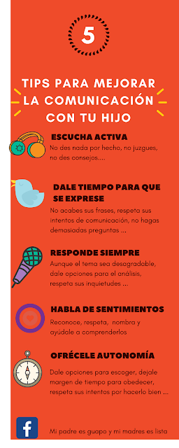 Tips para mejorar la comunicación con tu hijo