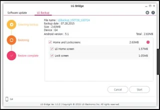 برنامج, متخصص, لإدارة, أجهزة, وهواتف, ال, جى, LG ,Bridge