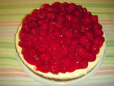 Margaret's Morsels | Sour Cream Cherry Cheesecake