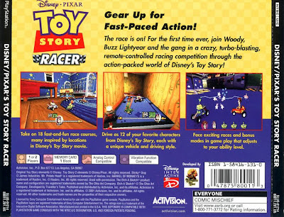 Disney Pixar - Toy Story Racer Back Cover