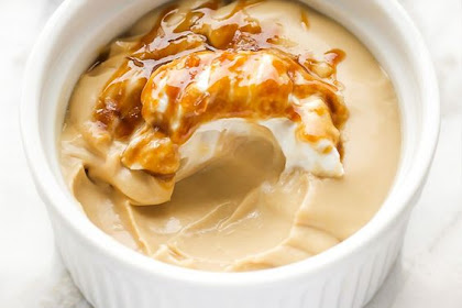 Vegan Salted Caramel Pudding