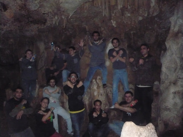 Caving in Aramoun