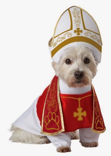 Pope costume for dogs