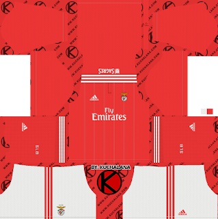  and the package includes complete with home kits Baru!!! SL Benfica 2018/19 Kit - Dream League Soccer Kits