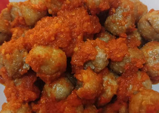 Recipe and Steps for Cooking Sambal Fish Meatballs