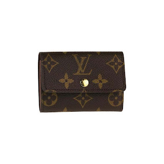 Louis Vuitton Damier Ebene Canvas Flat Wallet N61930