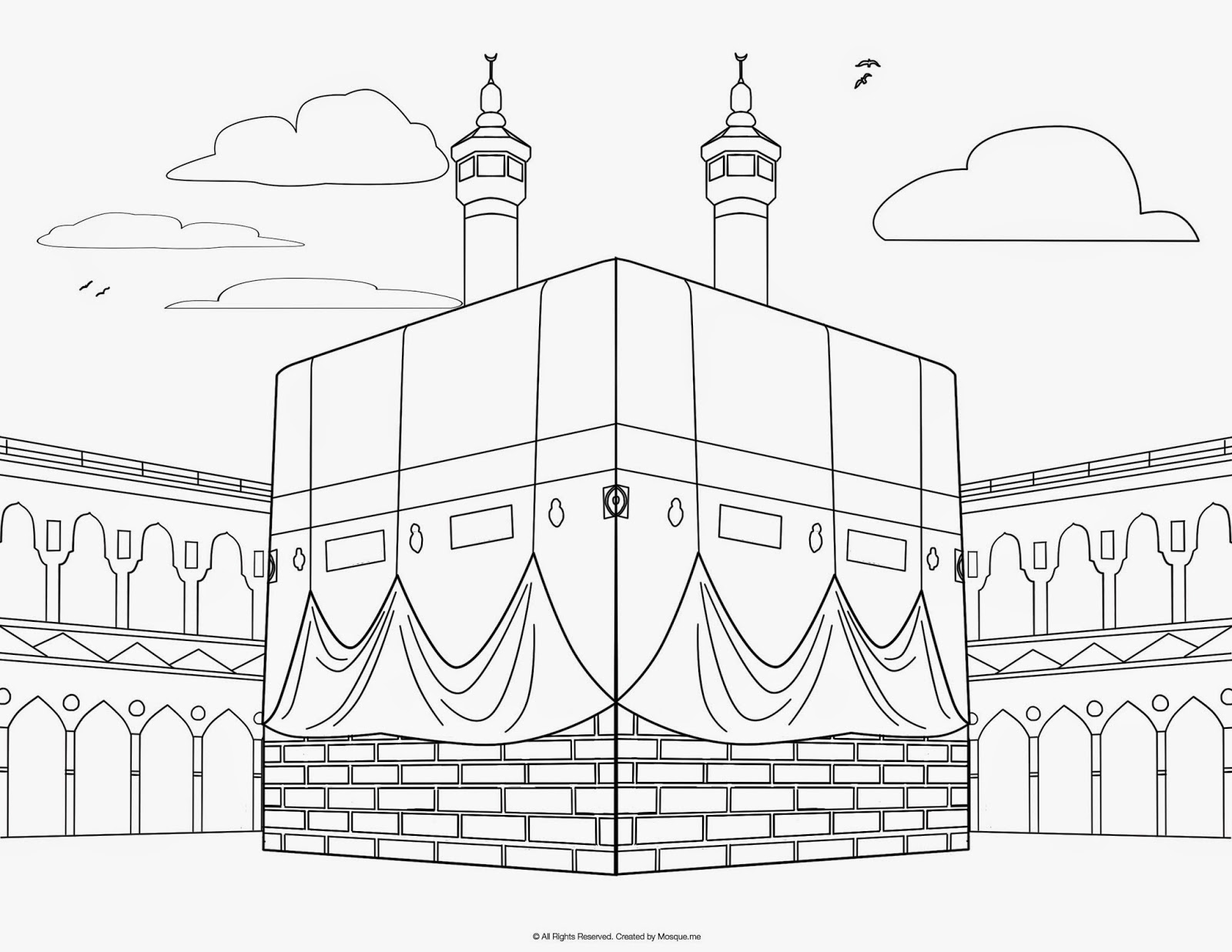 Hajj Coloring Pages