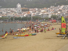 The beach of El Port de la Selva