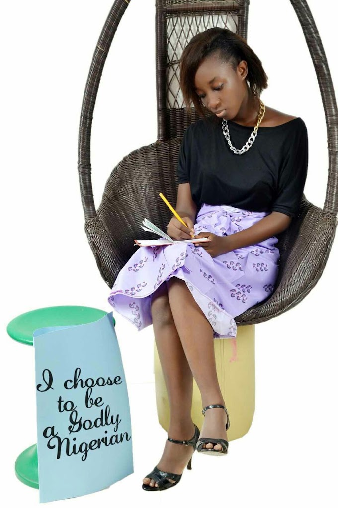"I CHOOSE TO BE A NIGERIAN" By Rhoda Enietan