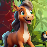 Games4King Elegant Horse Rescue Game