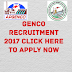 GENCO recruitment 2017 Apply Now