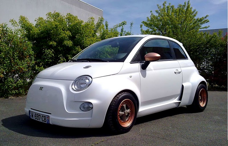 Atomic attempt to handle the Fiat 500 Abarth will be converted into 