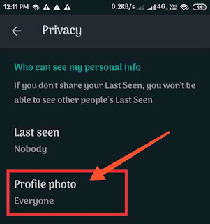 whatsapp profile photo