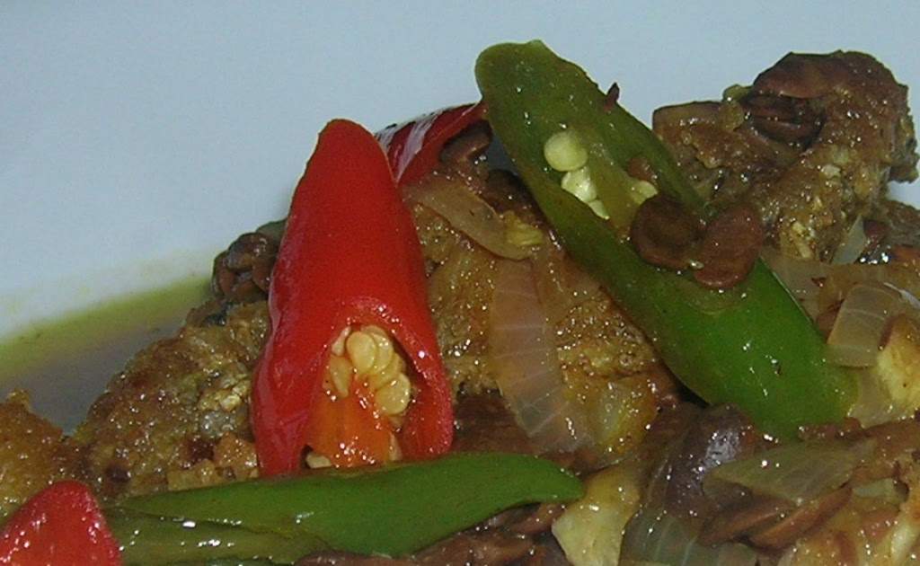 Anis' Diary : IKAN MASAK TAUCHU, BENDI GORENG BELACAN 