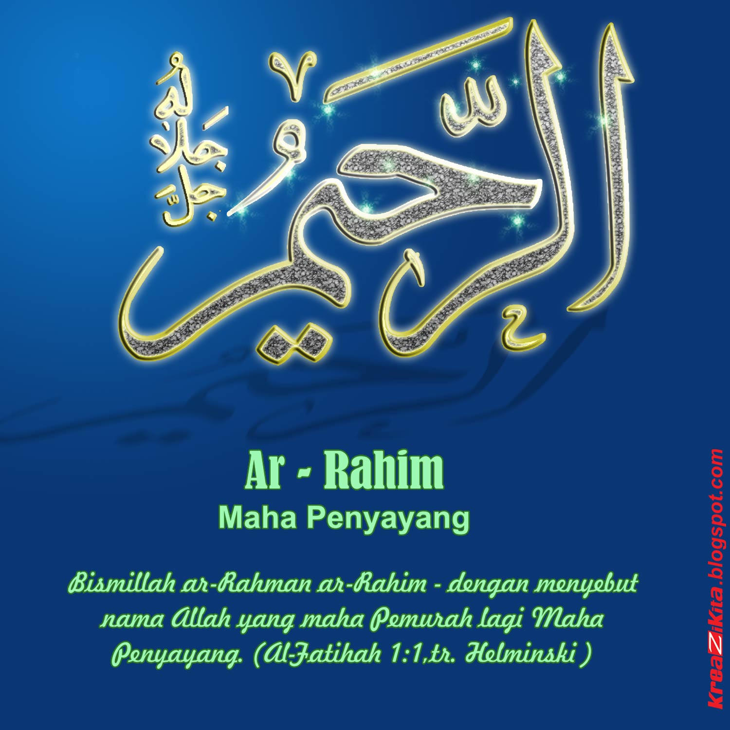download gambar kaligrafi asmaul husna ar | Katalogambar.website