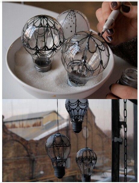 Cute lightbulb projects