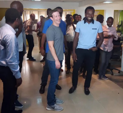  Facebook Founder Mark Zuckerberg Arrives In Nigeria
