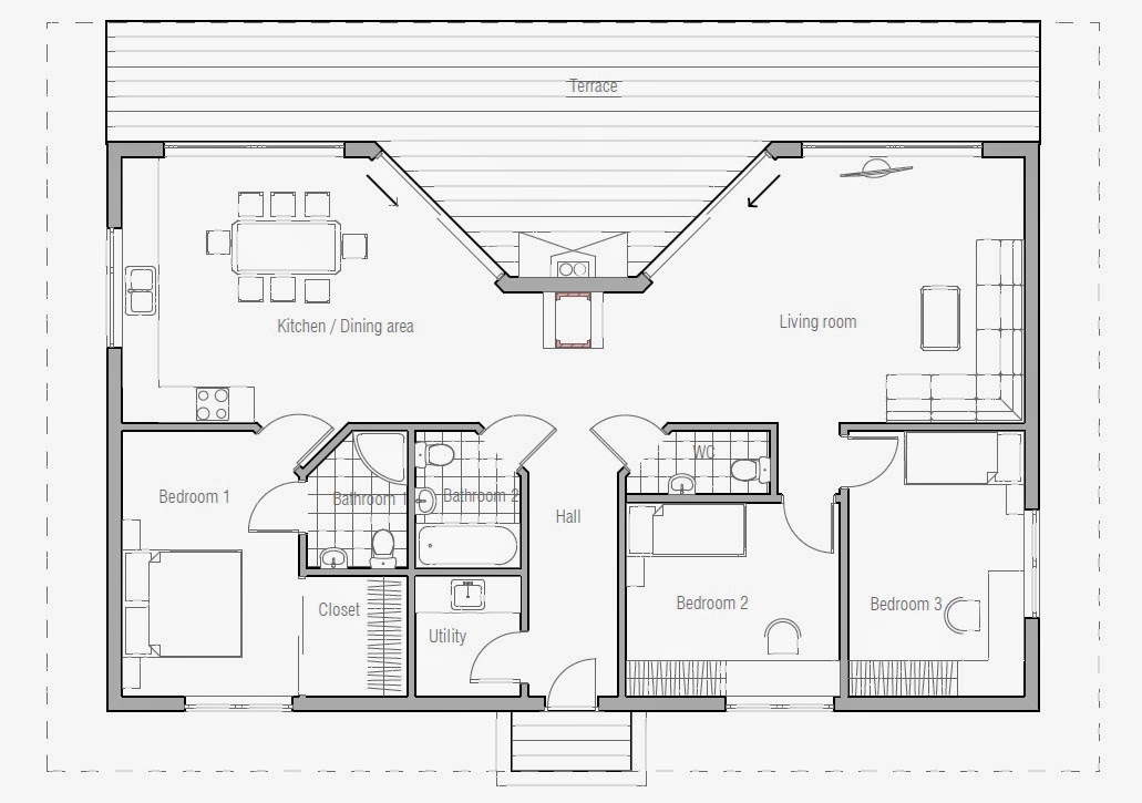  Australian  House  Plans  Small  Australian  House  Plan  CH61