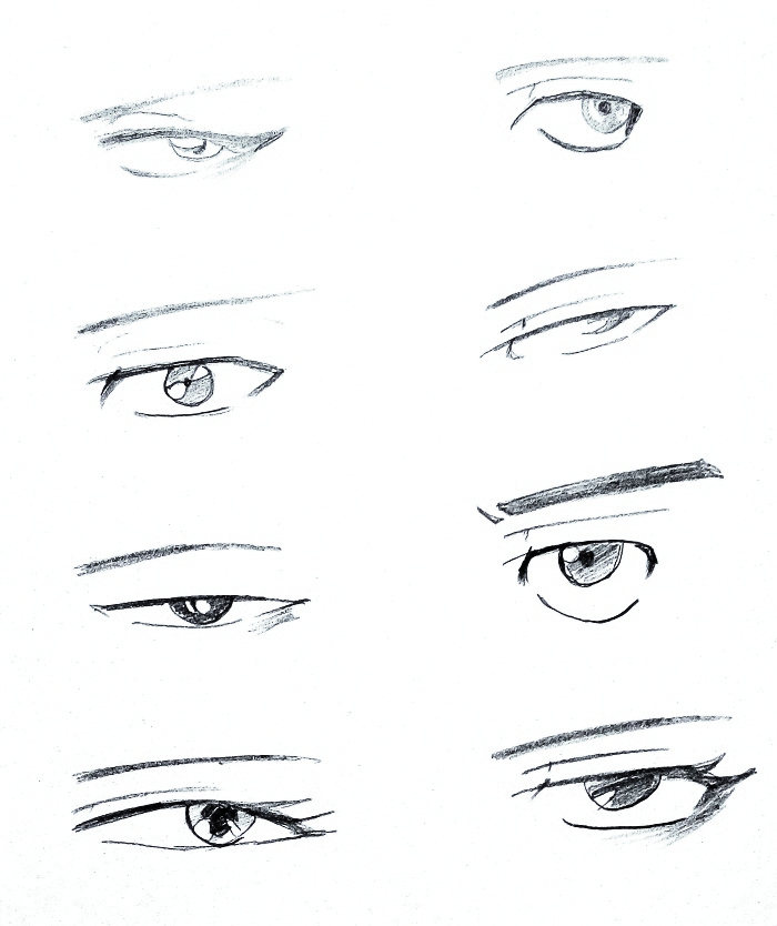 Cara menggambar mata  manga dan perspektifnya MAYAGAMI