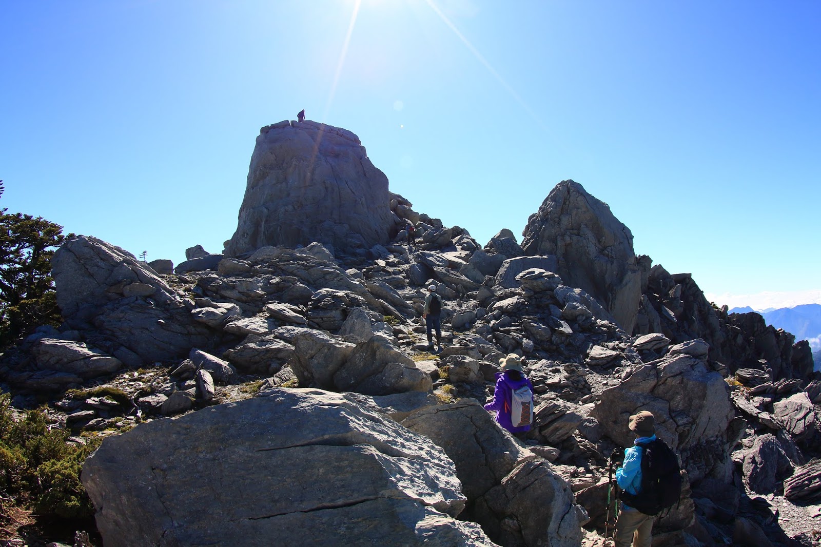 南湖大山東南峰