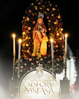 SANTANA DO CARIRI - COM MUITA DEVOÇÃO, PAROQUIA ENCERRA FESTA DE SUA PADROEIRA