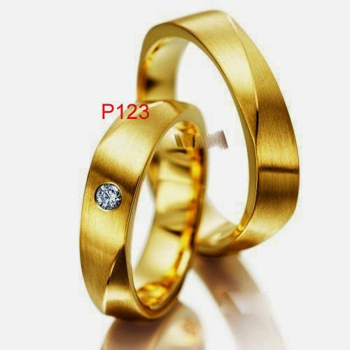Trend baru model cincin nikah lapis palladium  gold emas 