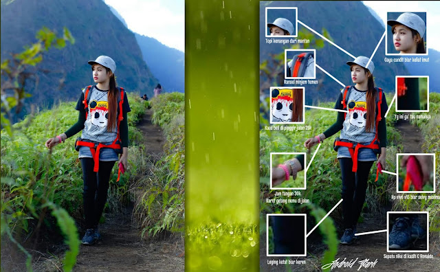 Cara Edit Foto kekinian Berapa Harga Outfit lo atau label Harga Pakaian Menggunakan Picsay Pro