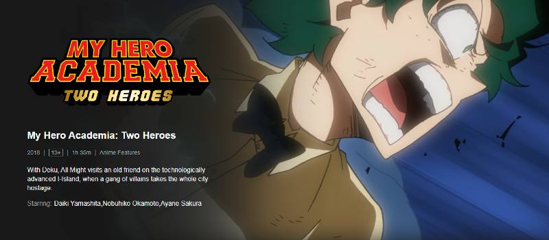 My Hero Academia: Two Heroes