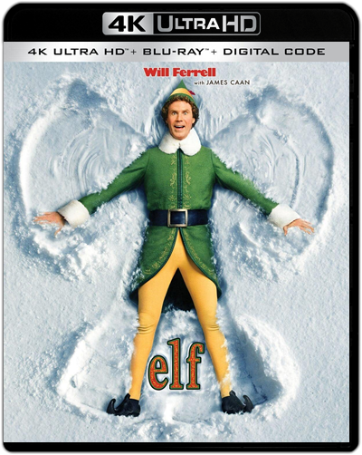 Elf (2003) 2160p HDR BDRip Latino-Inglés [Subt. Esp] (Comedia. Fantástico)