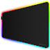 Black Shark RGB Mouse Pad 90x40cm Anti-Fray Stitched Edges and Non-Slip Rubber Base