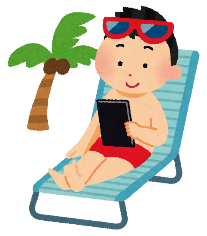 ビーチでタブレットを使っている人のイラスト かわいいフリー素材集 いらすとや ビーチでタブレットを使っている人のイラスト かわいいフリー素材集 いらすとや