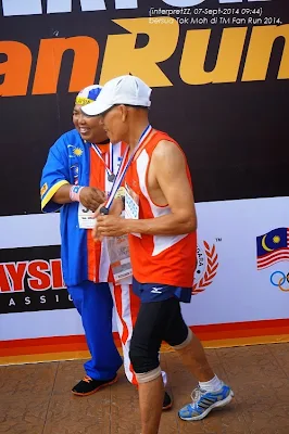 Gambar di sekitar Team Malaysia Fan Run