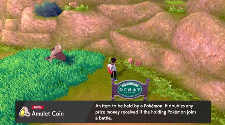 Amulet Coin Pokémon Sword e Shield