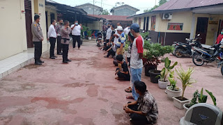 Polsek Percut Sei Tuan Amankan 7 Orang Anak Laki-Laki Tauran