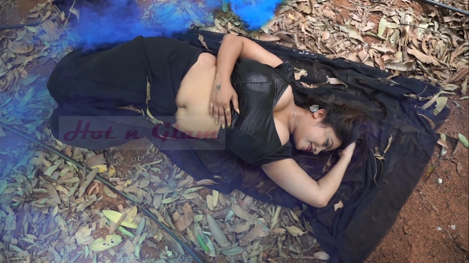 Bong Beauty - Model Rupa - Black Saree Act - Episode 3 - Love Current