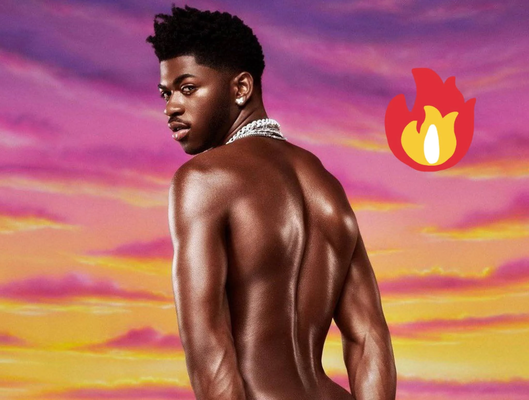 Todas as Nudes de divulgação do CD do cantor Lil Nas X que casaram essa semana!